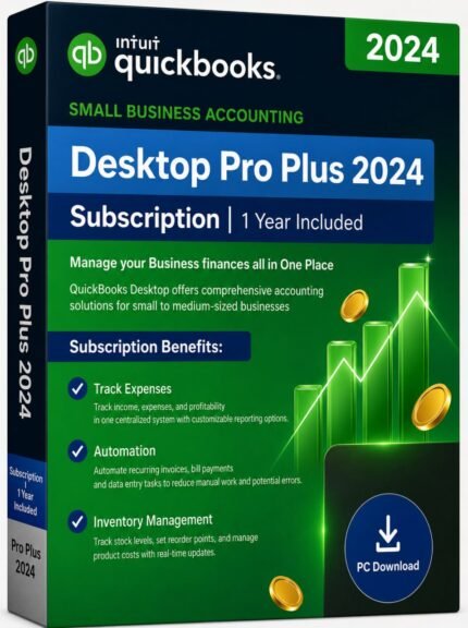QuickBooks Desktop Pro Plus 2024 – Authentic 1-Year Subscription | Guaranteed Activation